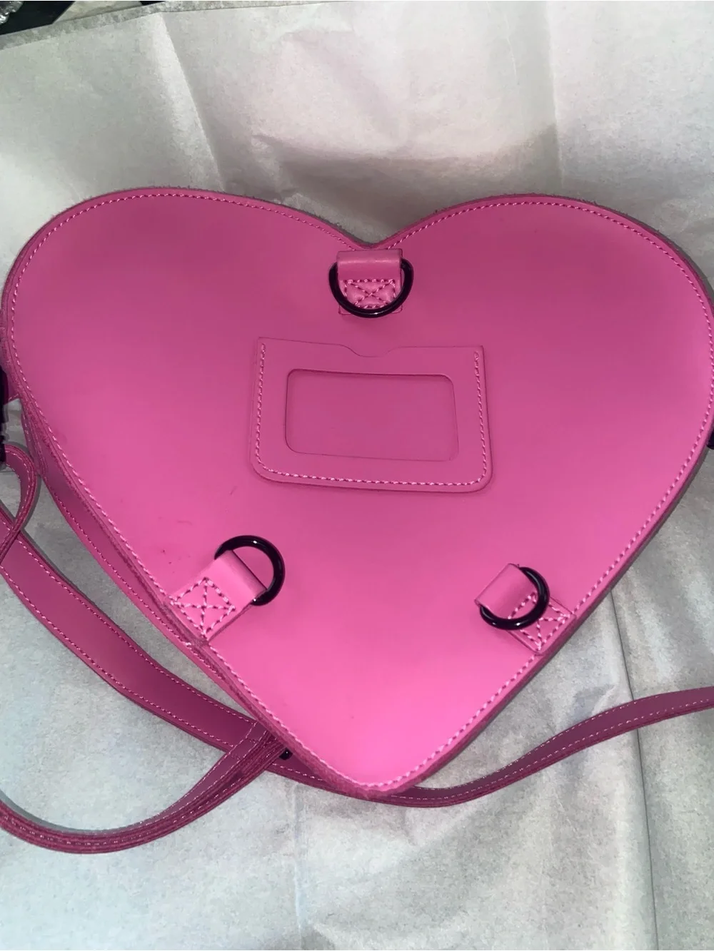 Dr. Martens Pink Heart-Shaped Backpack